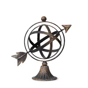 Armillary Iron Sculpture