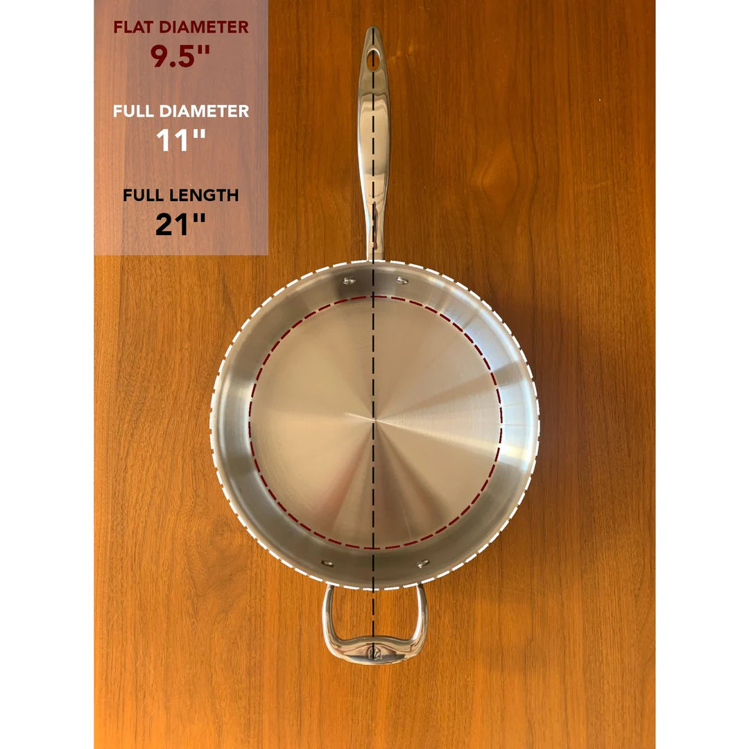 Titanium Series | 4 Quart Sauté with Lid