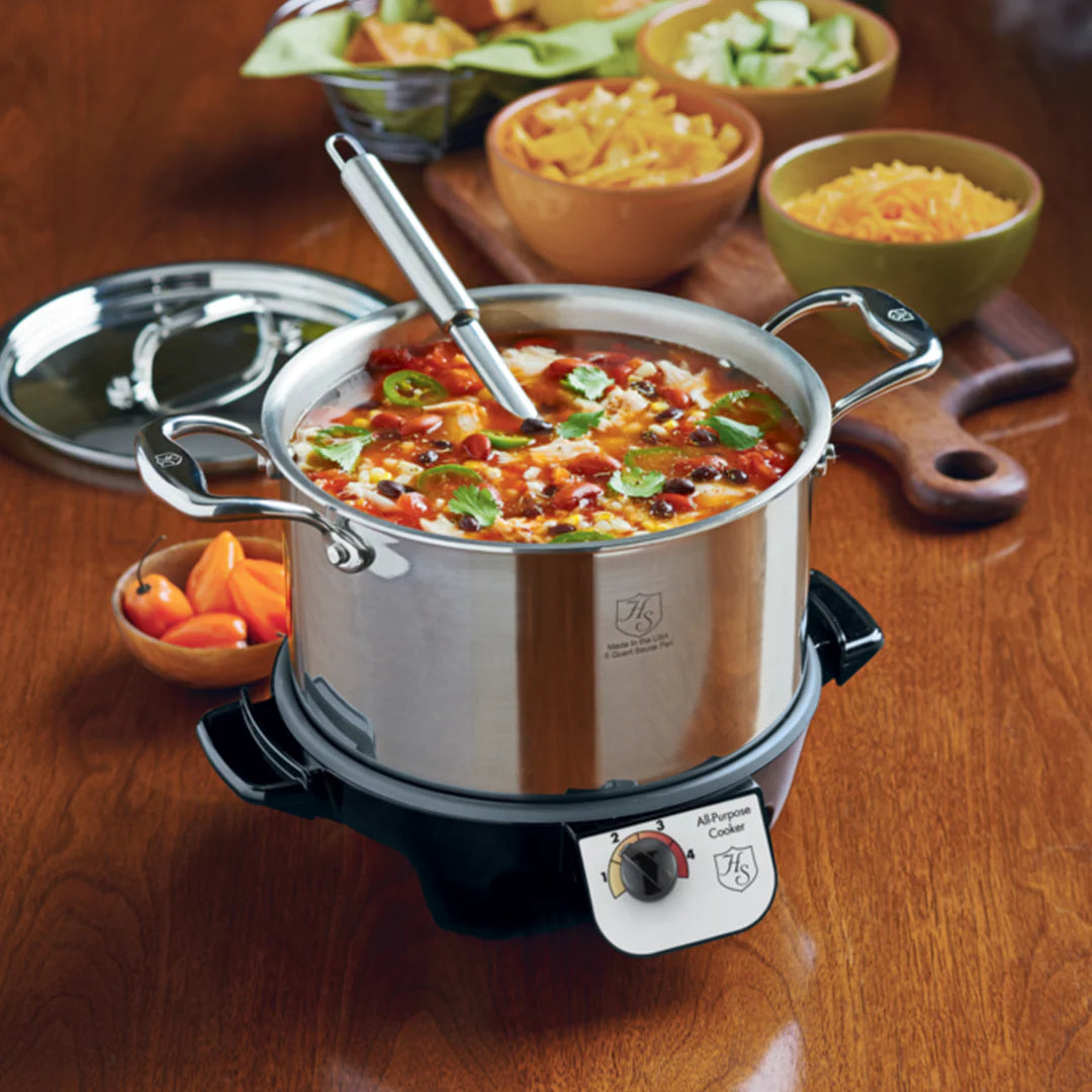 Titanium Series | 5 Quart Sauce Pot with Lid
