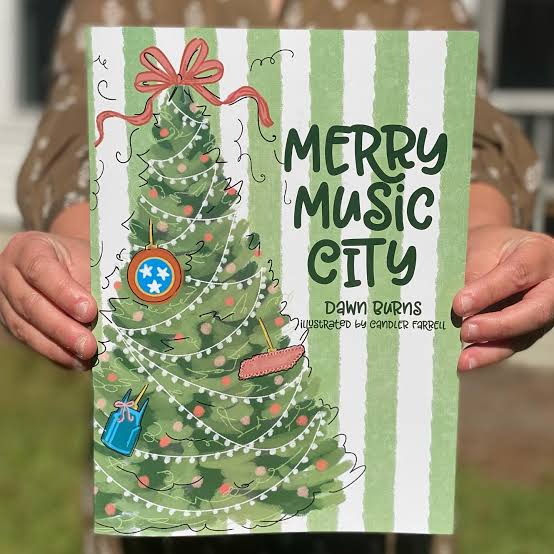 Merry Music City Coloring Book