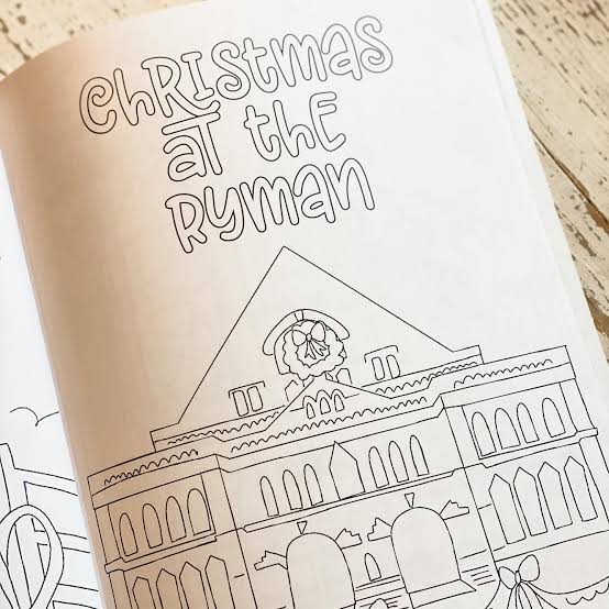 Merry Music City Coloring Book