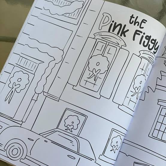 Merry Music City Coloring Book
