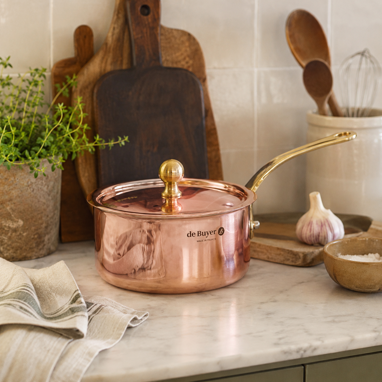 Mini Copper Saucepan
