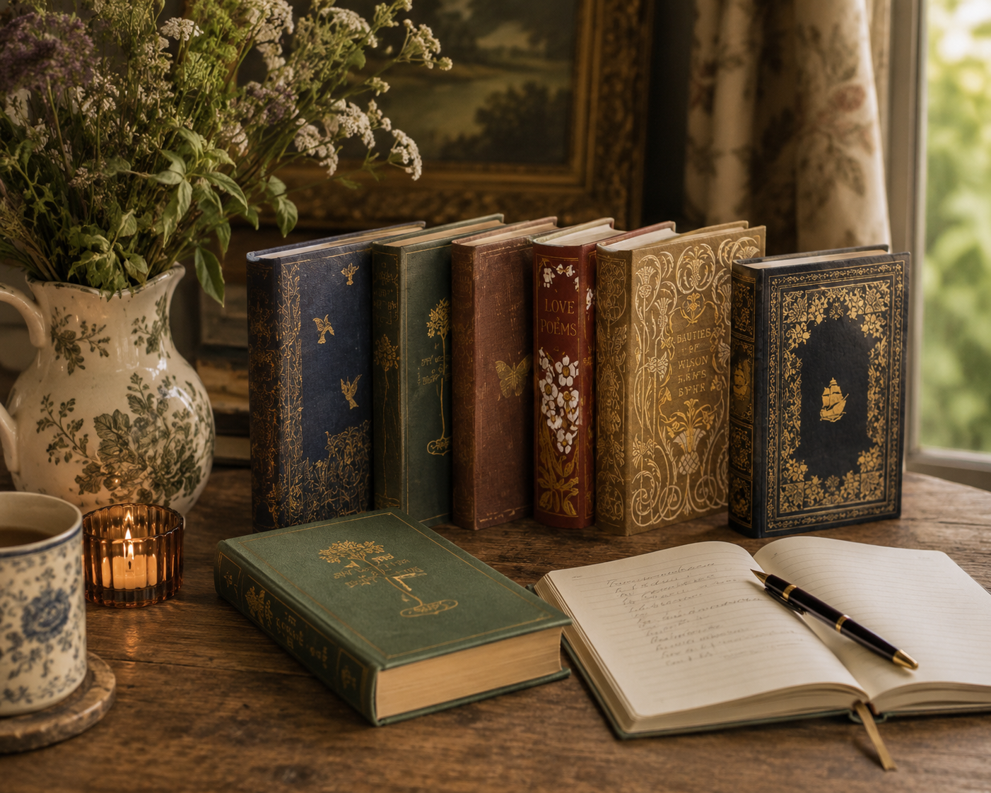 Vintage-Inspired Book Journal