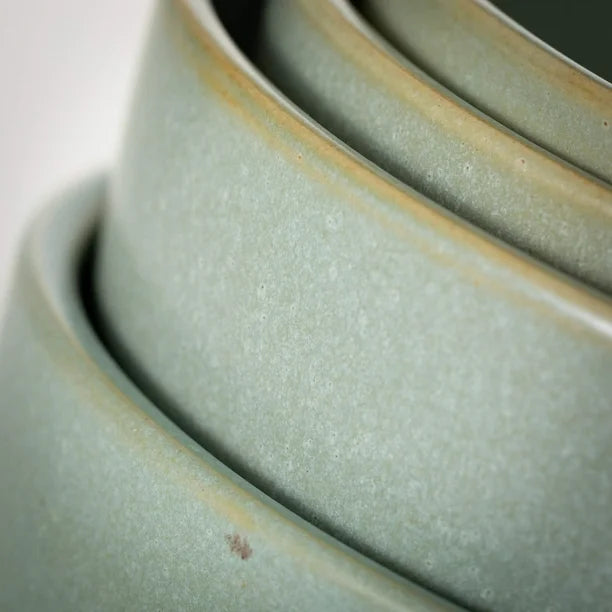Ceramic Planter w/Saucer | Blue