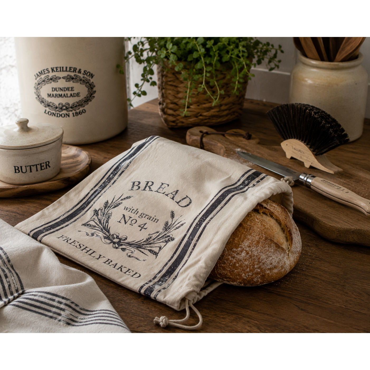 Cotton Bread Preserving Bag