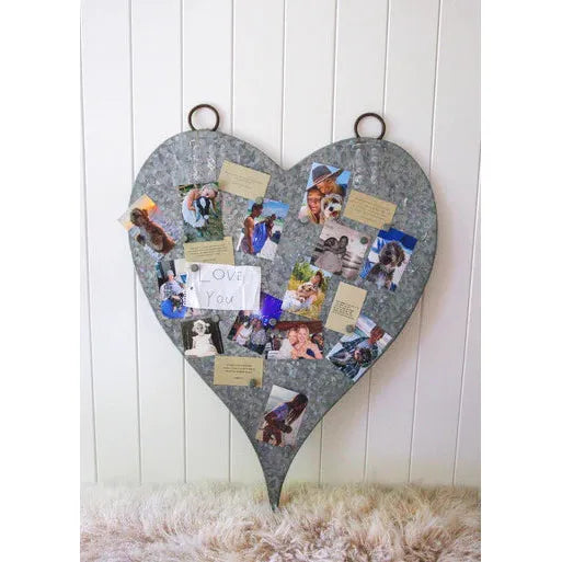 Zinc Heart w/Magnets | Large