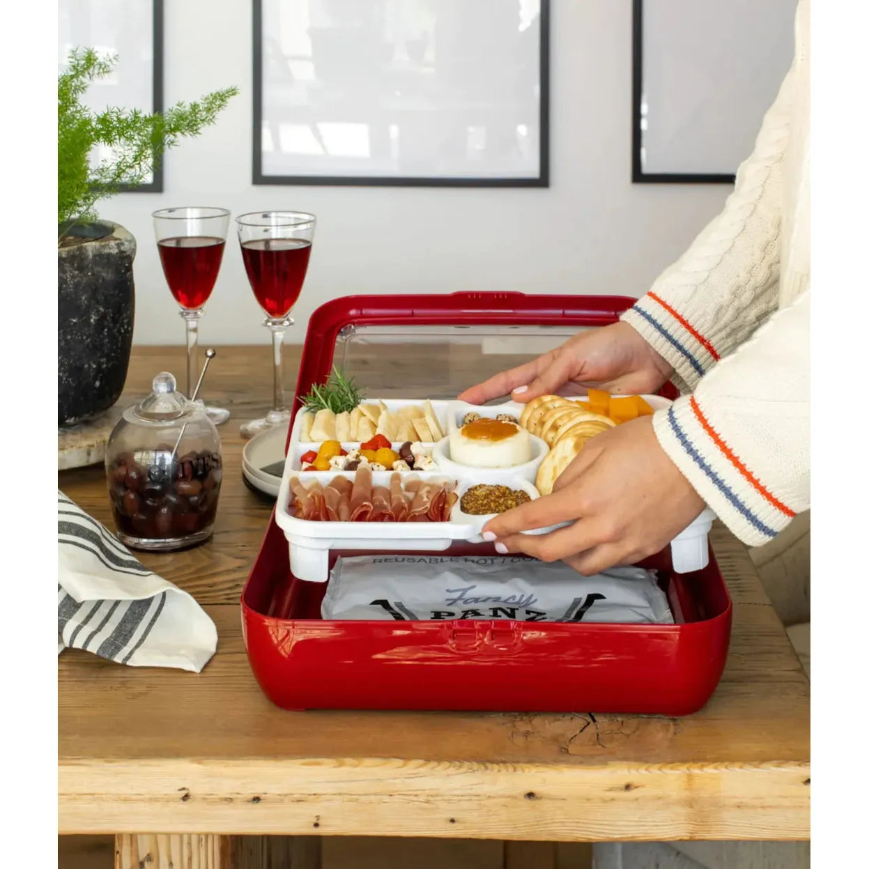 Fancy Panz - Charcuterie/Veggie Trayz Insert