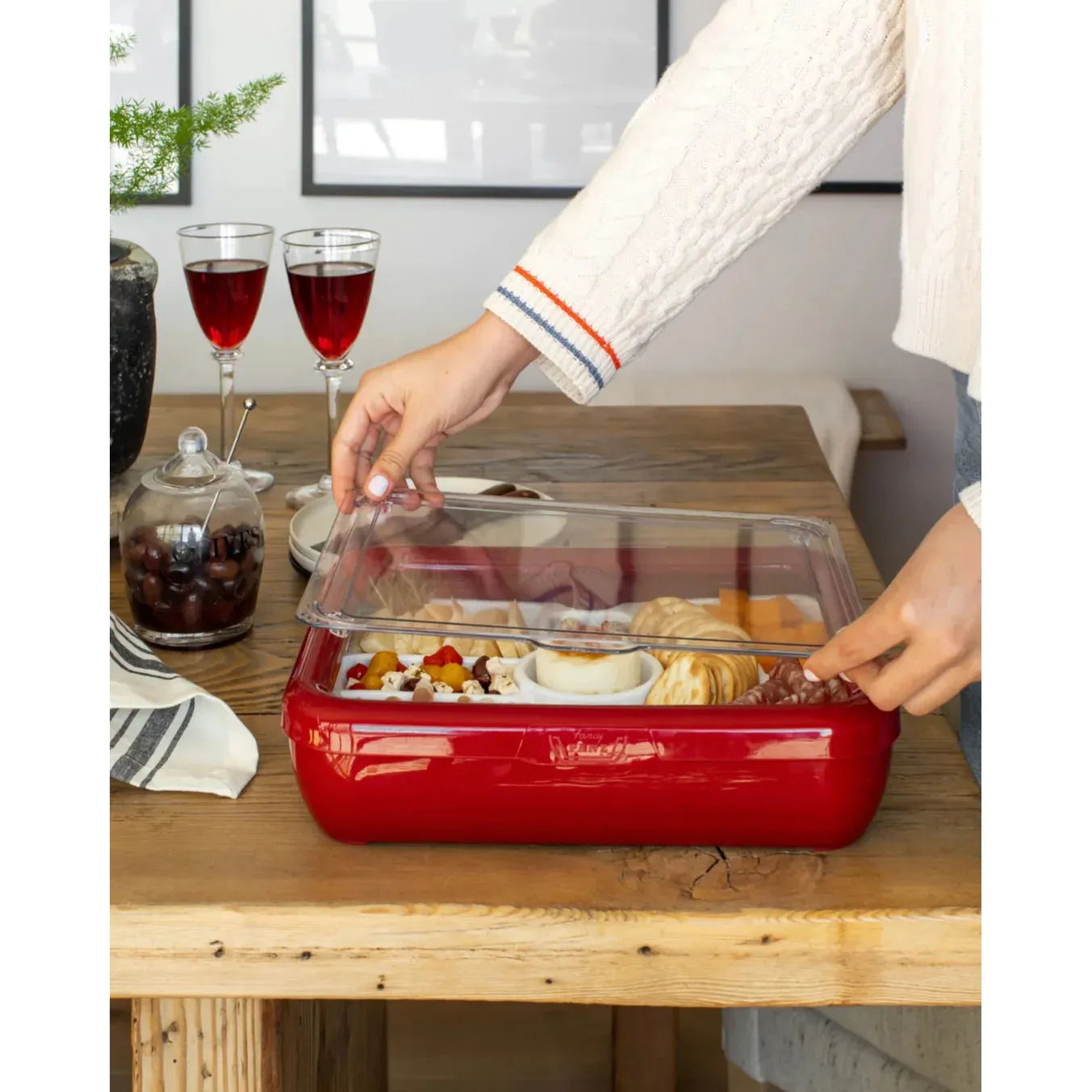 Fancy Panz - Charcuterie/Veggie Trayz Insert