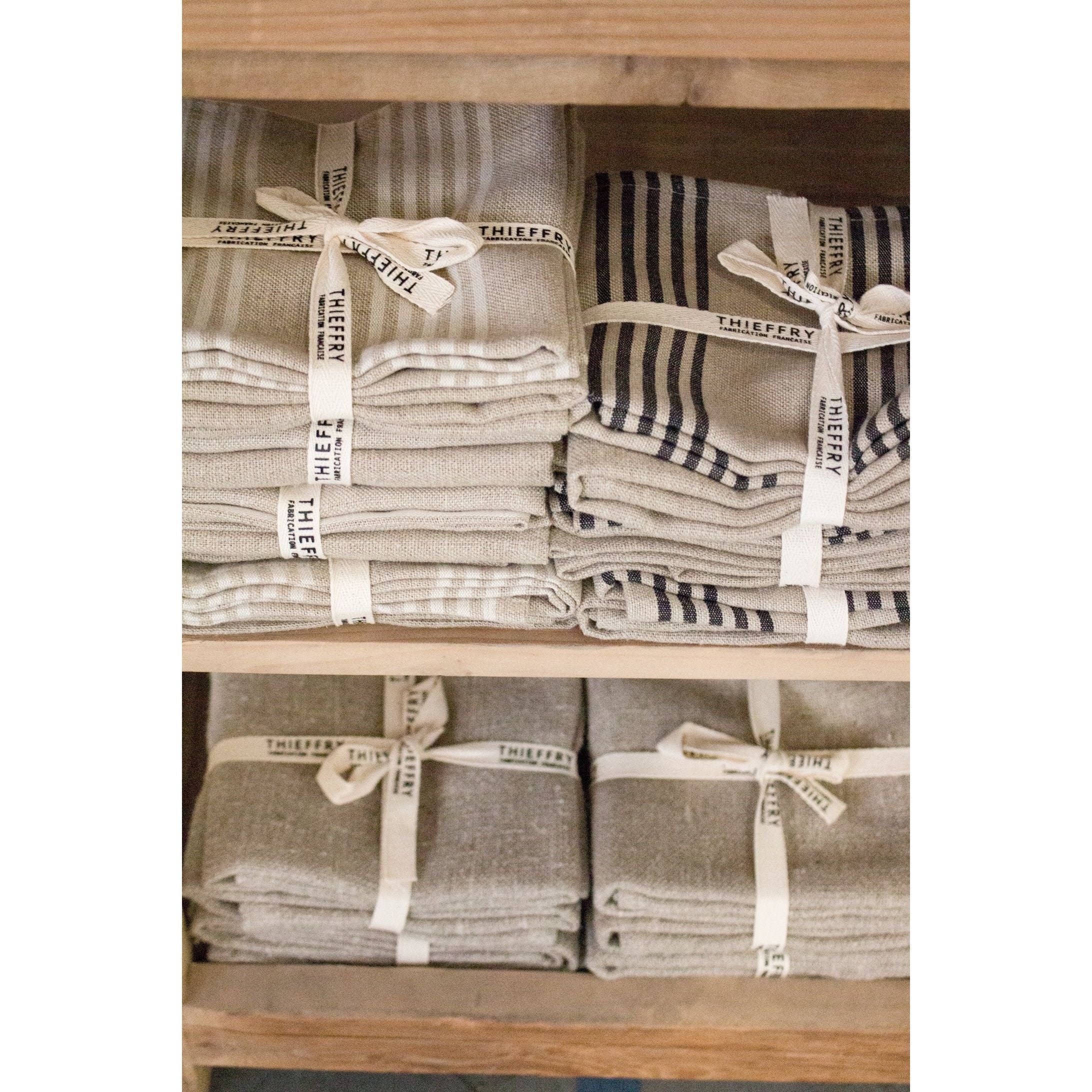 S/2 Thieffry Belgian Linen Dishtowels