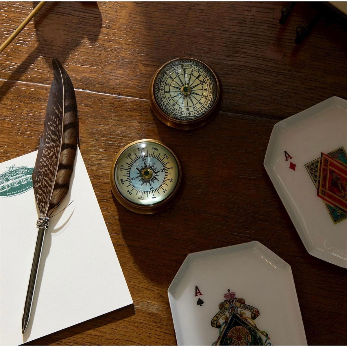 Vintage Feather Writing Pen