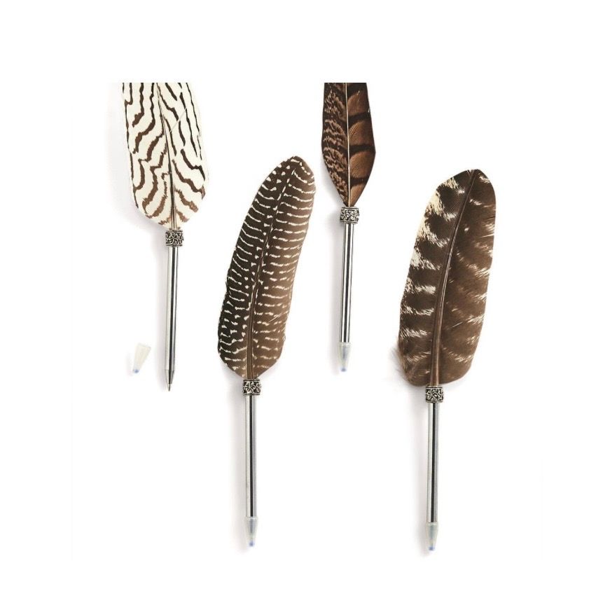 Vintage Feather Writing Pen
