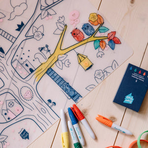 Super Petit Silicone Mat & Markers
