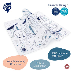 Super Petit Silicone Mat & Markers