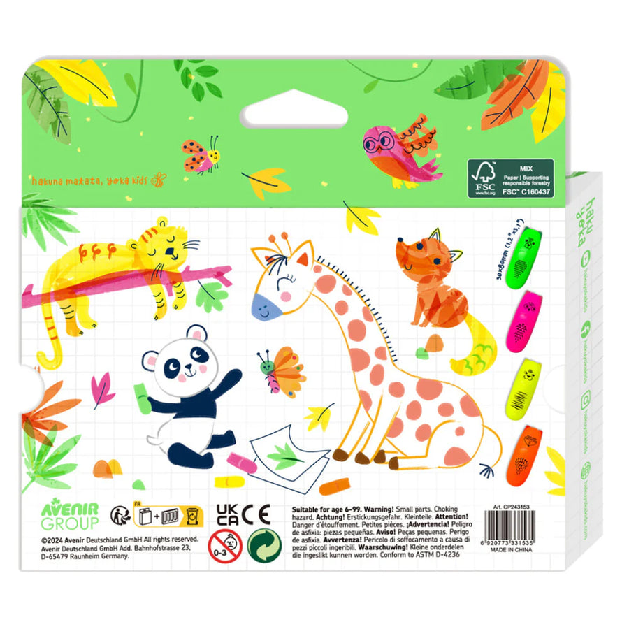 Neon Mini Highlighters | ANIMAL