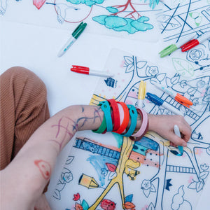 Super Petit Silicone Mat & Markers