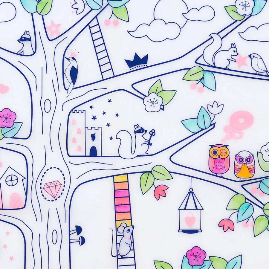 Super Petit Silicone Mat & Markers