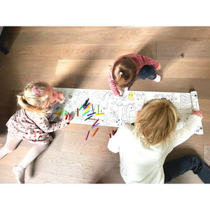 Hoku Yoka | Coloring Roll Kit