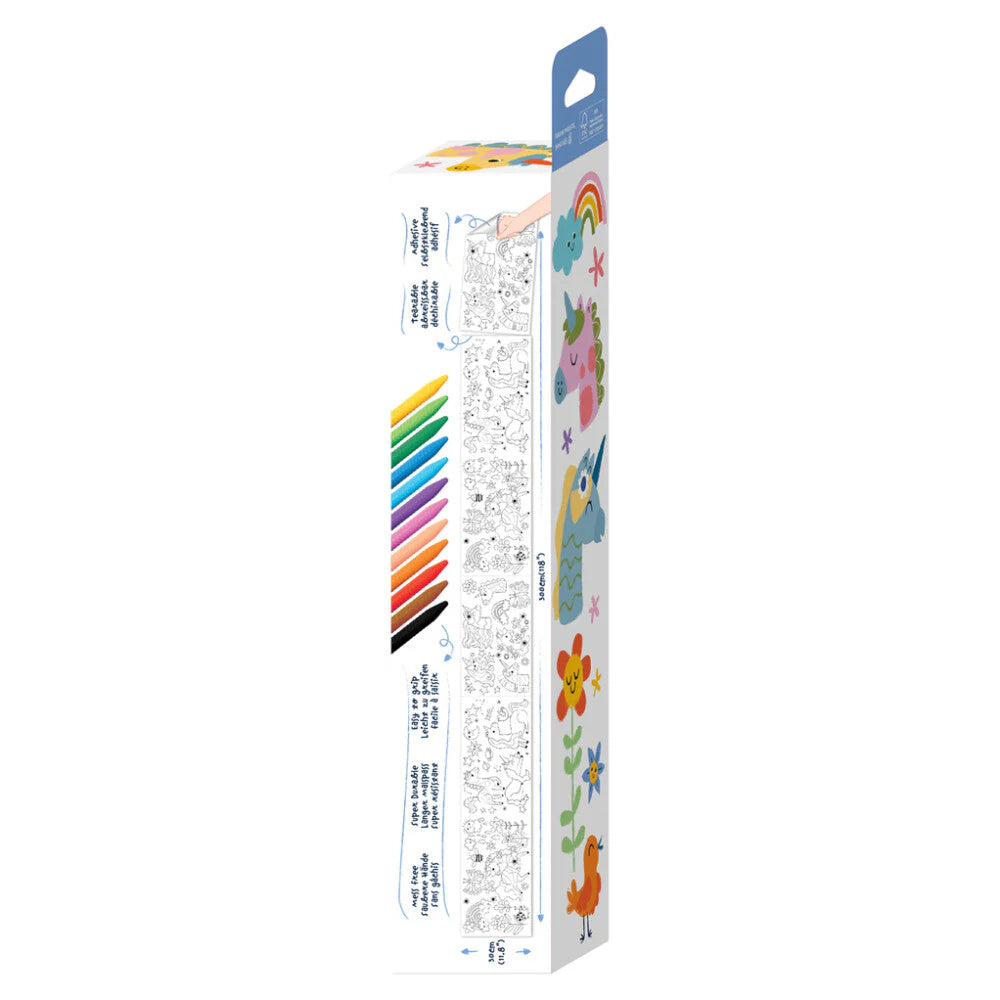 Hoku Yoka | Coloring Roll Kit