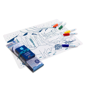 Super Petit Silicone Mat & Markers