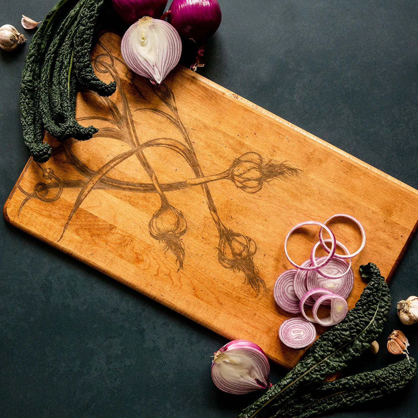 Laura Zindel Maple Artisan Serving Board