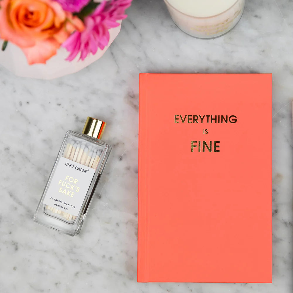 Glass Bottle Safety Matches