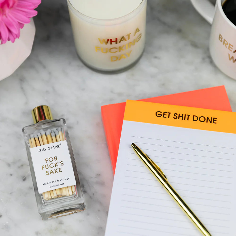 Glass Bottle Safety Matches