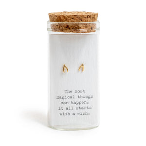 Message in a Bottle Sterling Silver Earring Collection #1