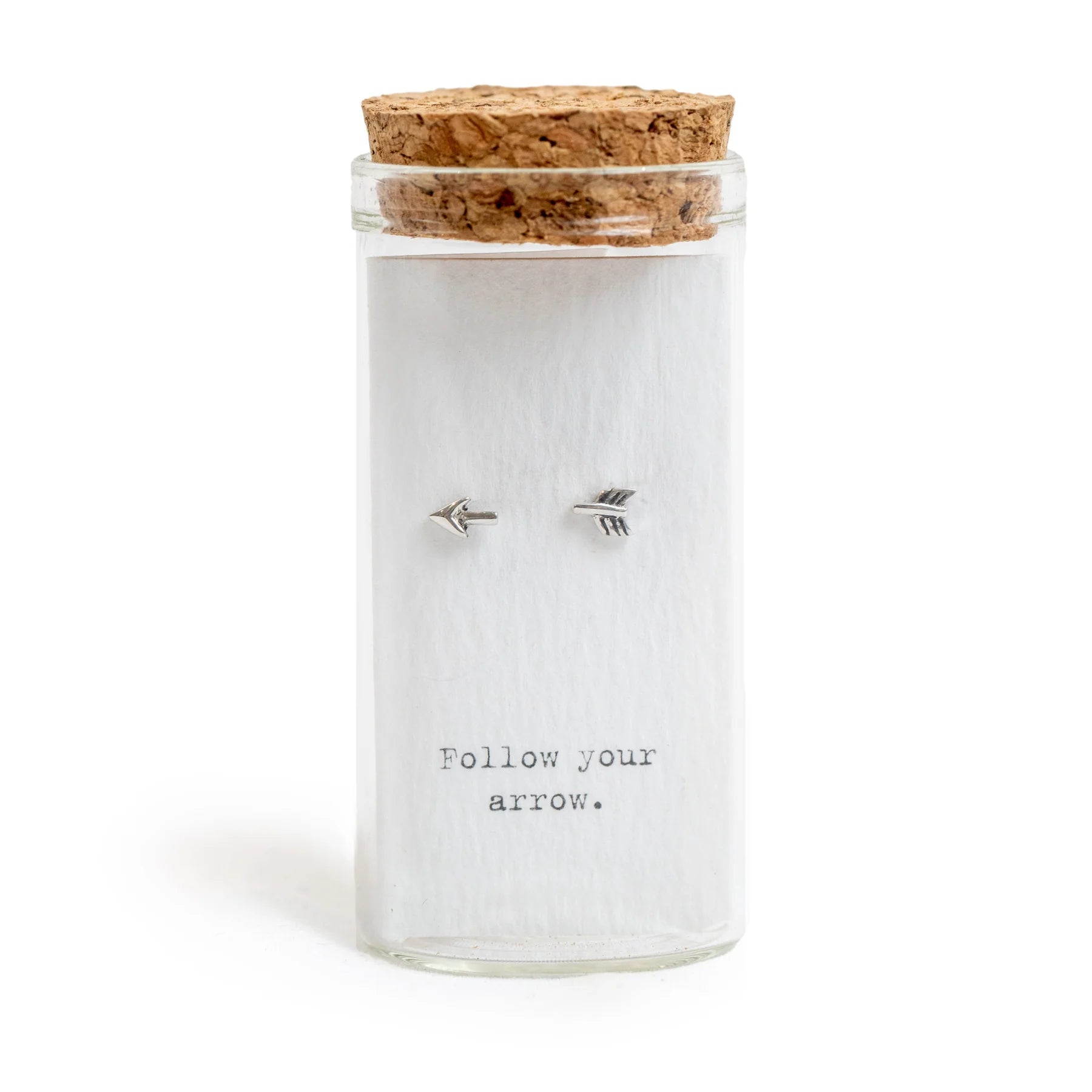 Message in a Bottle Sterling Silver Earring Collection #1