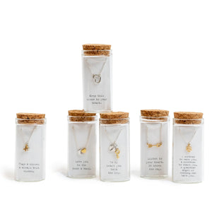 Message in a Bottle Necklace Collection #2