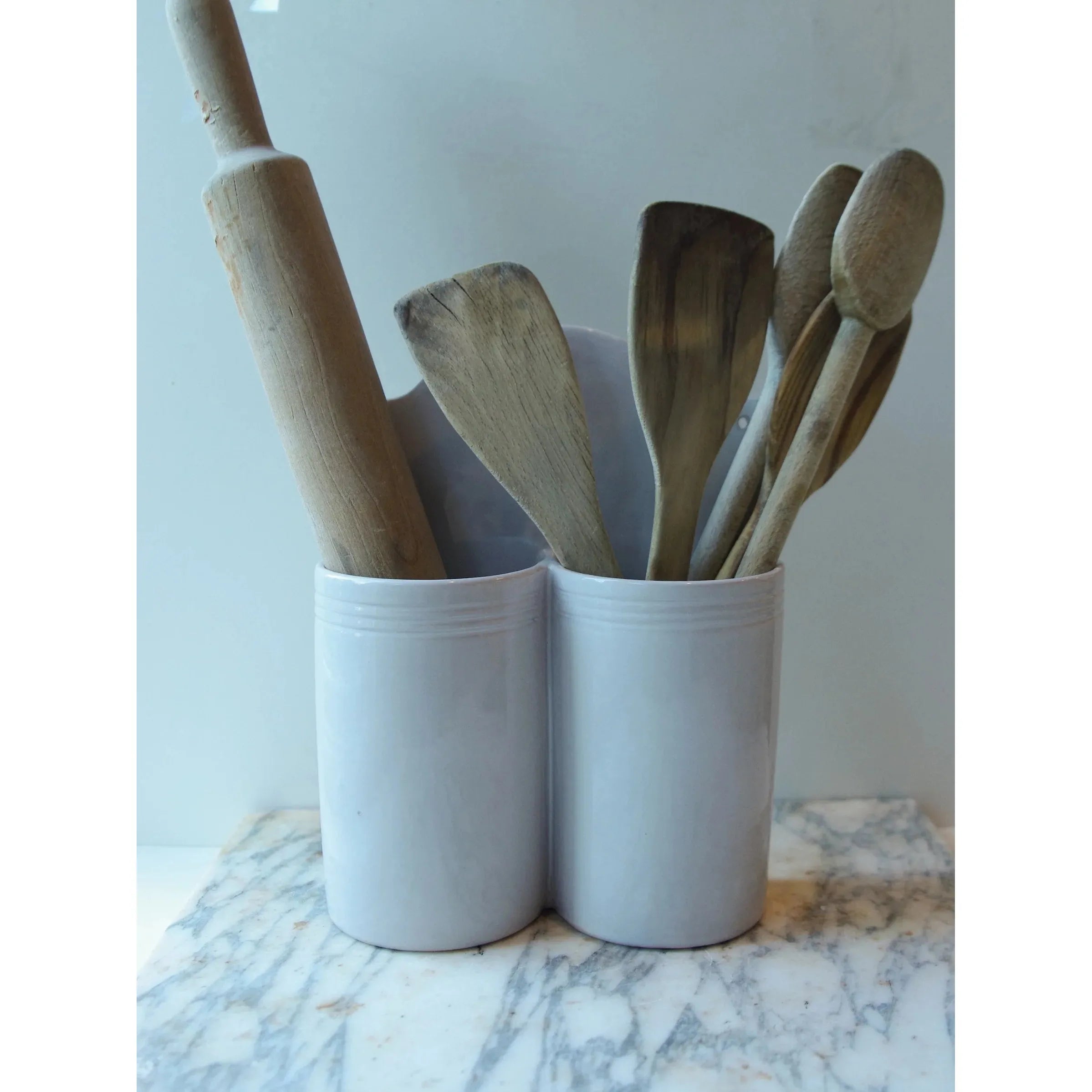 Double Wall Hanging Utensil Holder