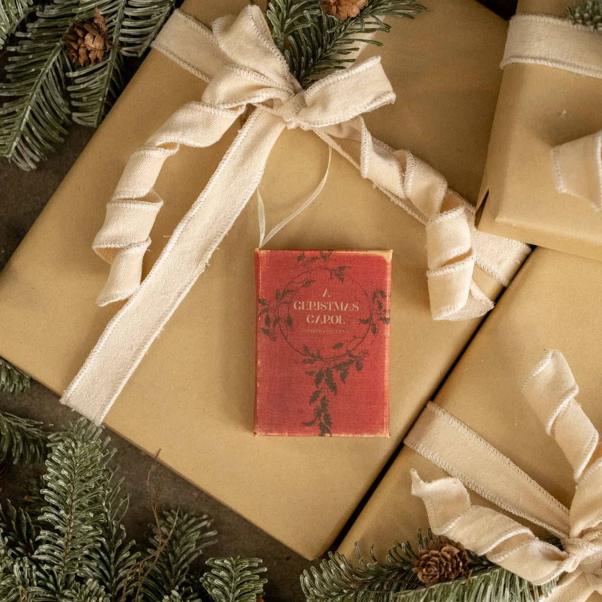 A Christmas Carol Book Ornament
