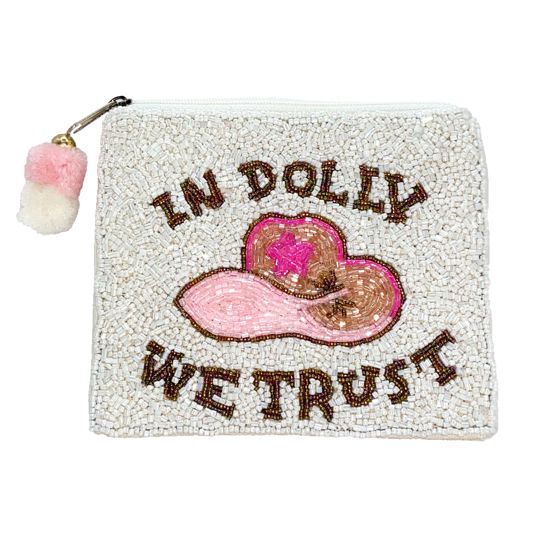 Beaded Pouches + Wristlets