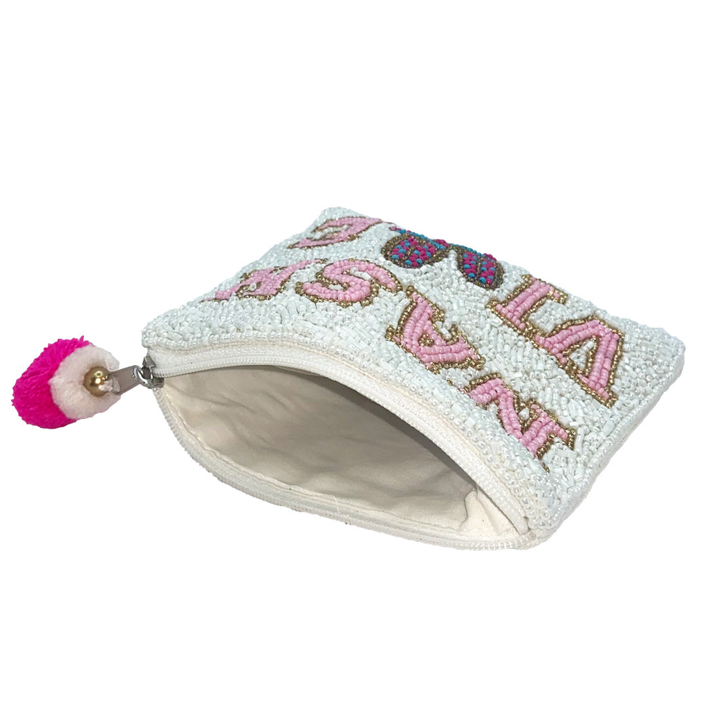 Beaded Pouches + Wristlets