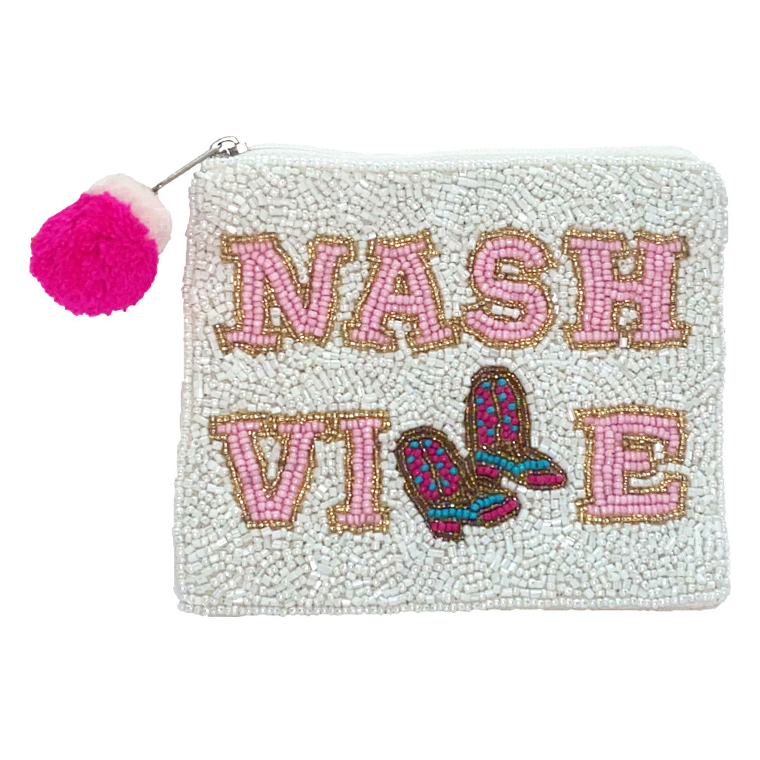 Beaded Pouches + Wristlets