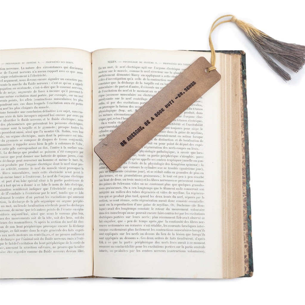 Leather Bookmarks