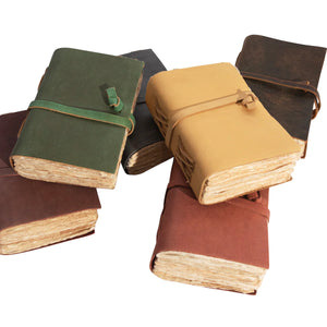 Mini Leather Wrap Journals | 1st Edition