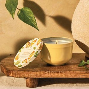 Poured Candle Tin | Mandarin Coriander