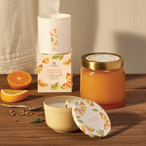 Poured Candle Tin | Mandarin Coriander