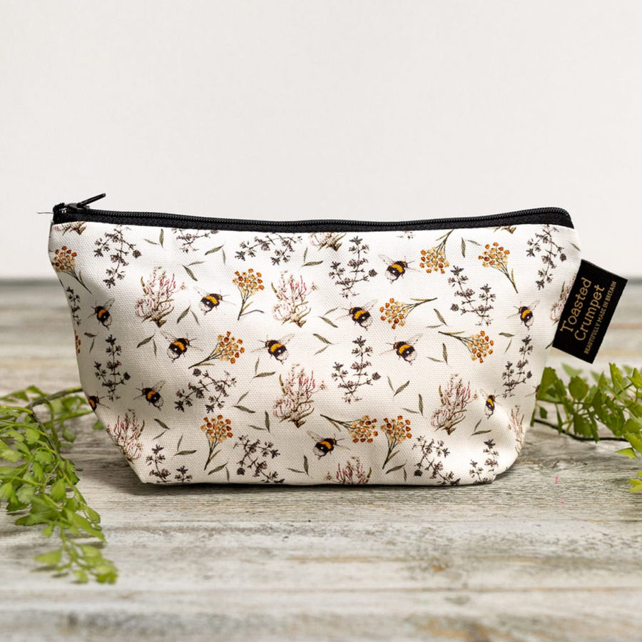 Bee & Honeysuckle (Pure) Makeup Bag