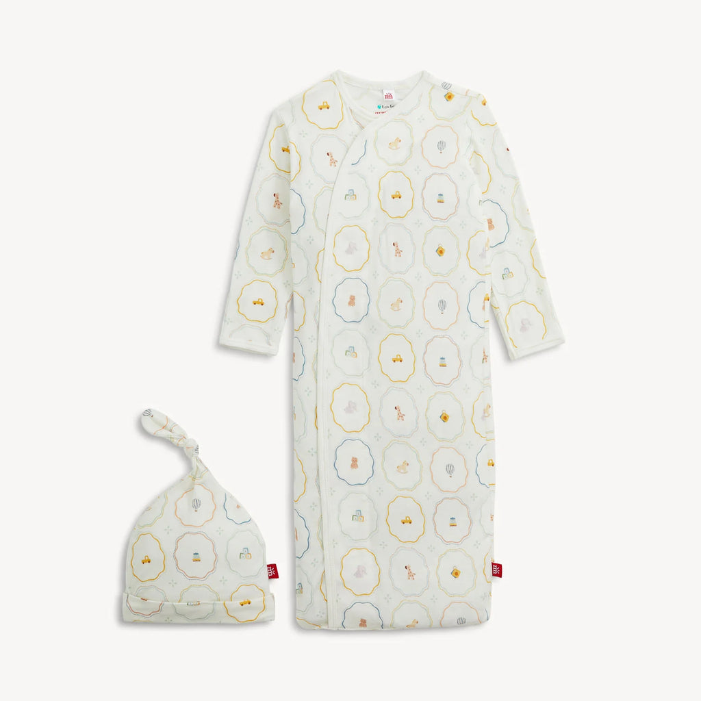 Magnetic Gown & Hat Set
