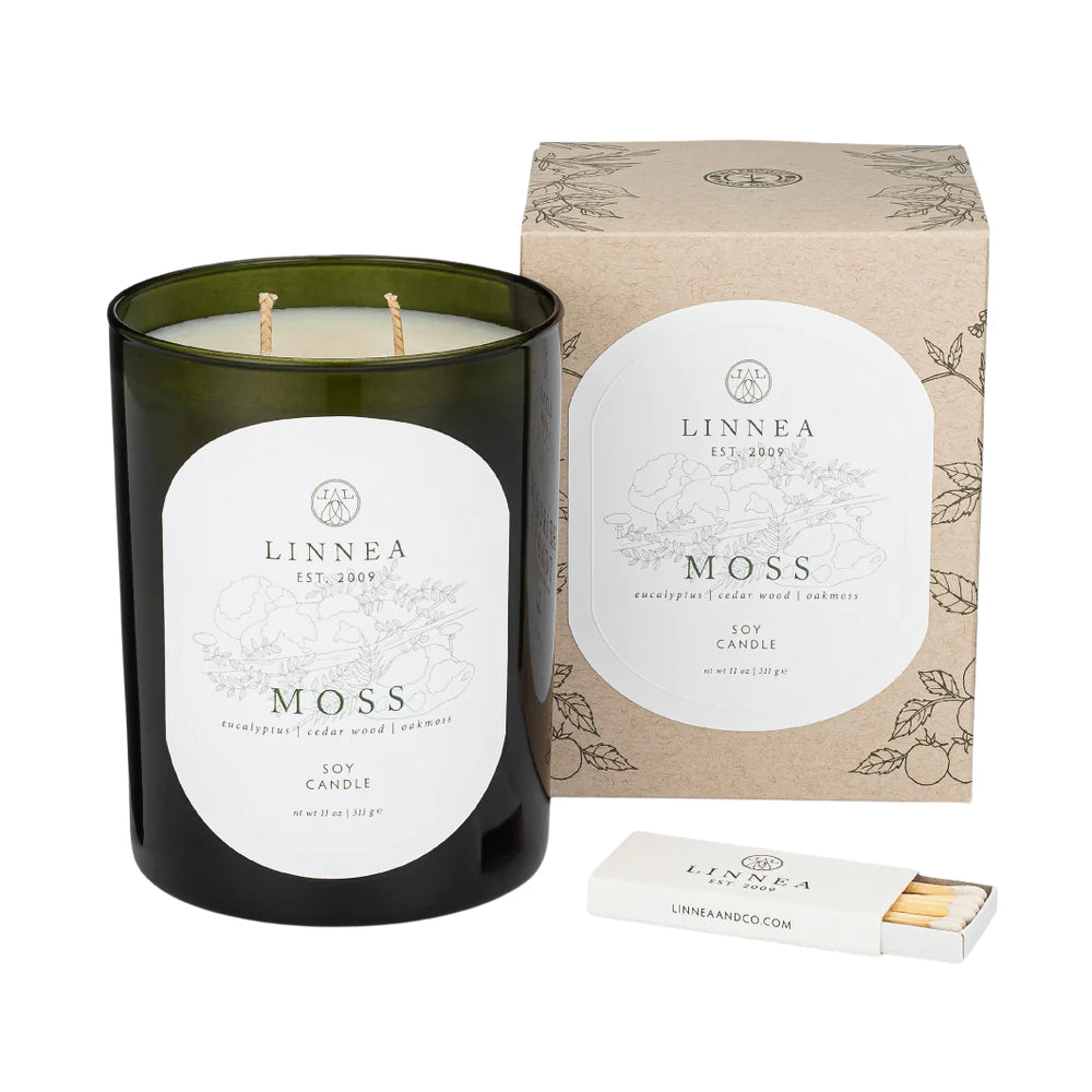 Linnea Candles | Botanik Collection | 2 Wick Candles