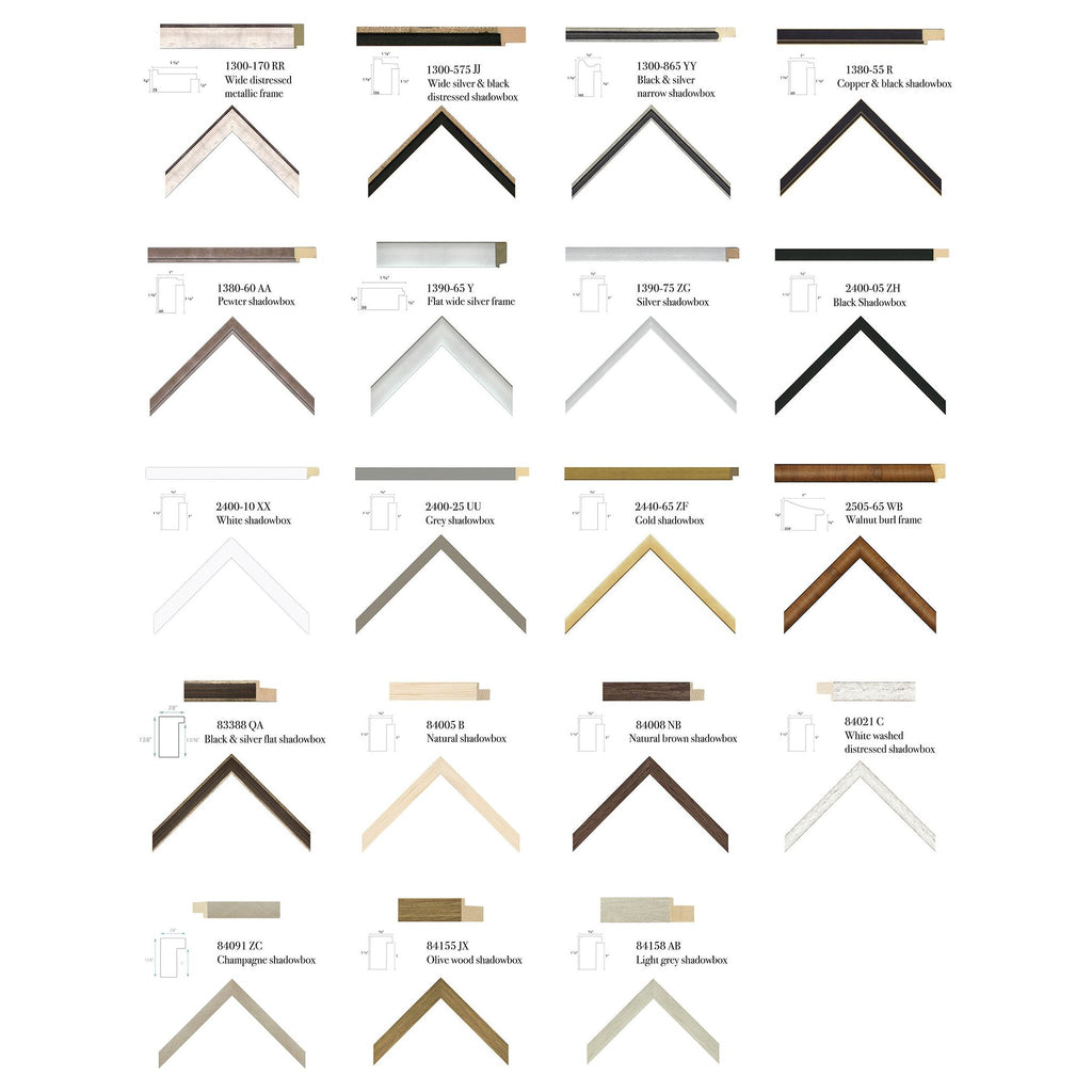The Virginia Nightingale Custom Framed Art
