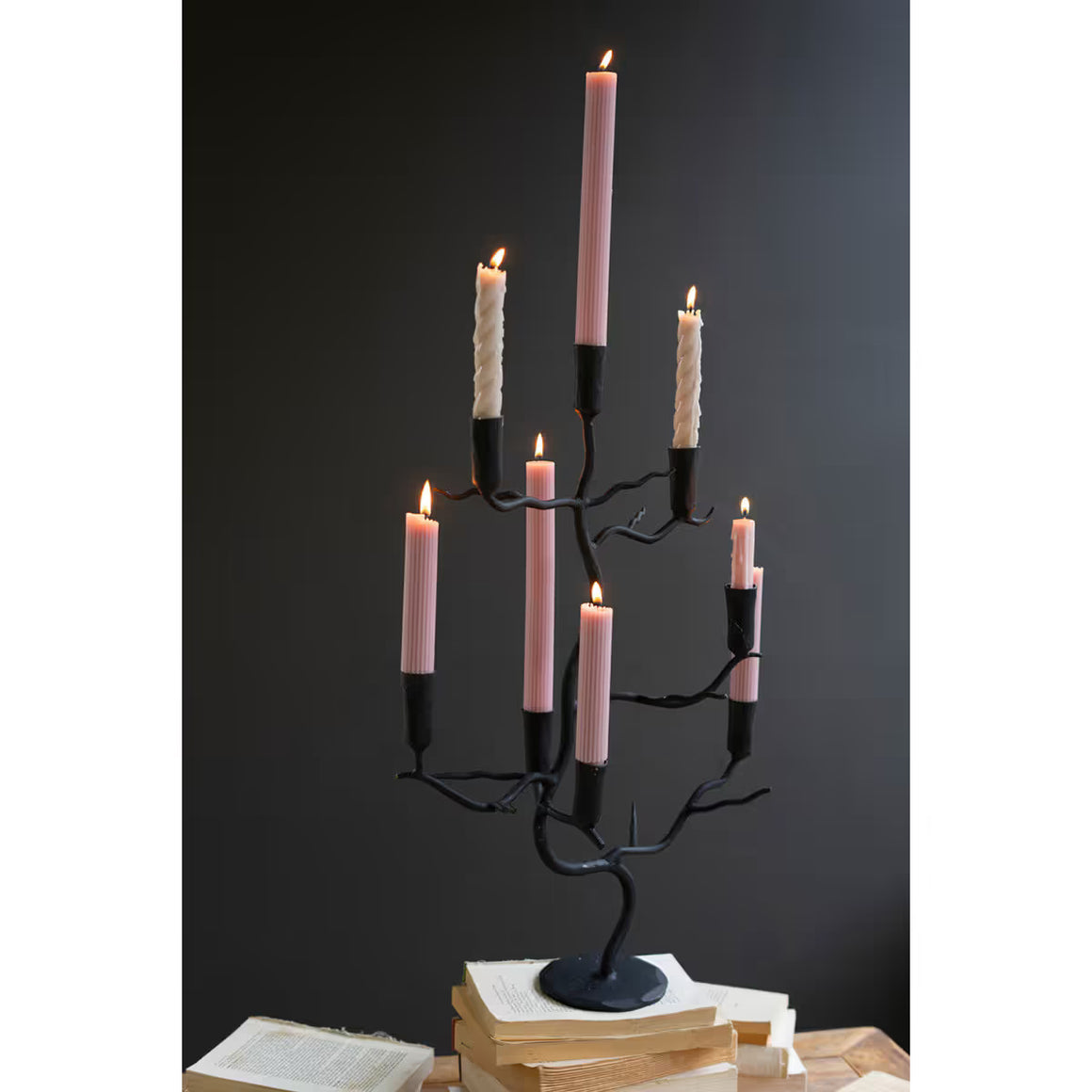 Forged Iron Candelabra