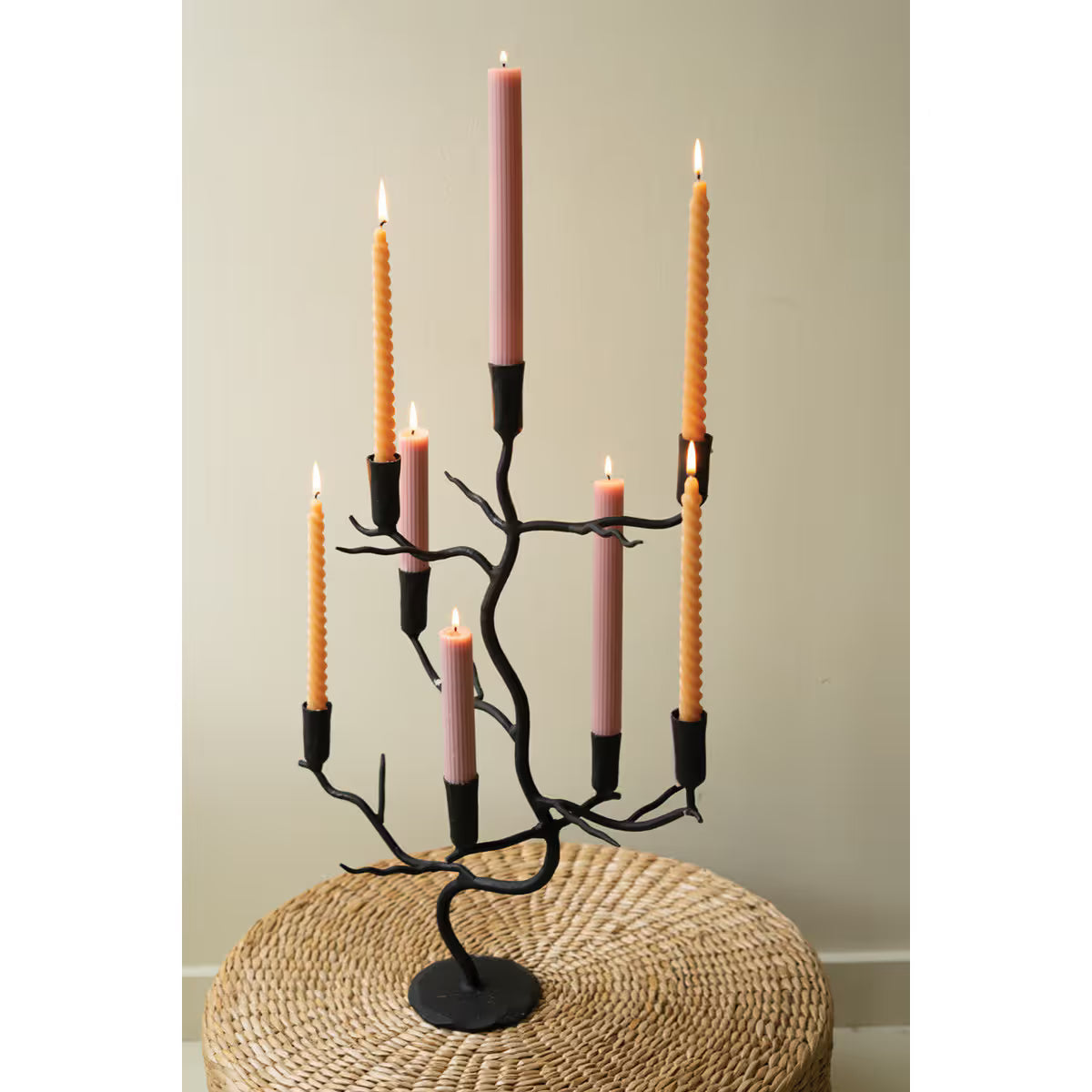 Forged Iron Candelabra