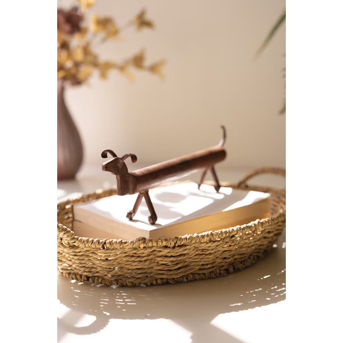 Hand-Forged Iron Dog