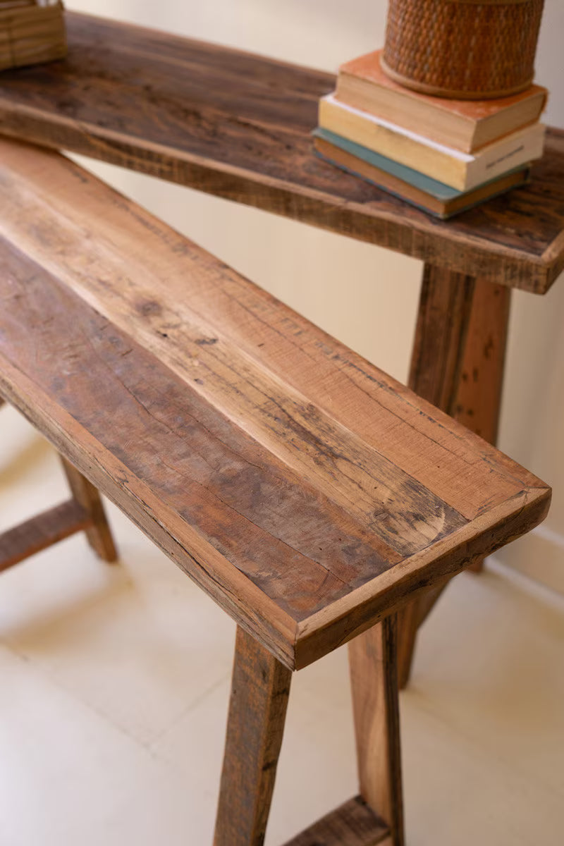 Recycled Wood Consoles