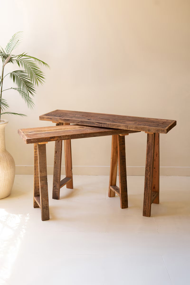 Recycled Wood Consoles