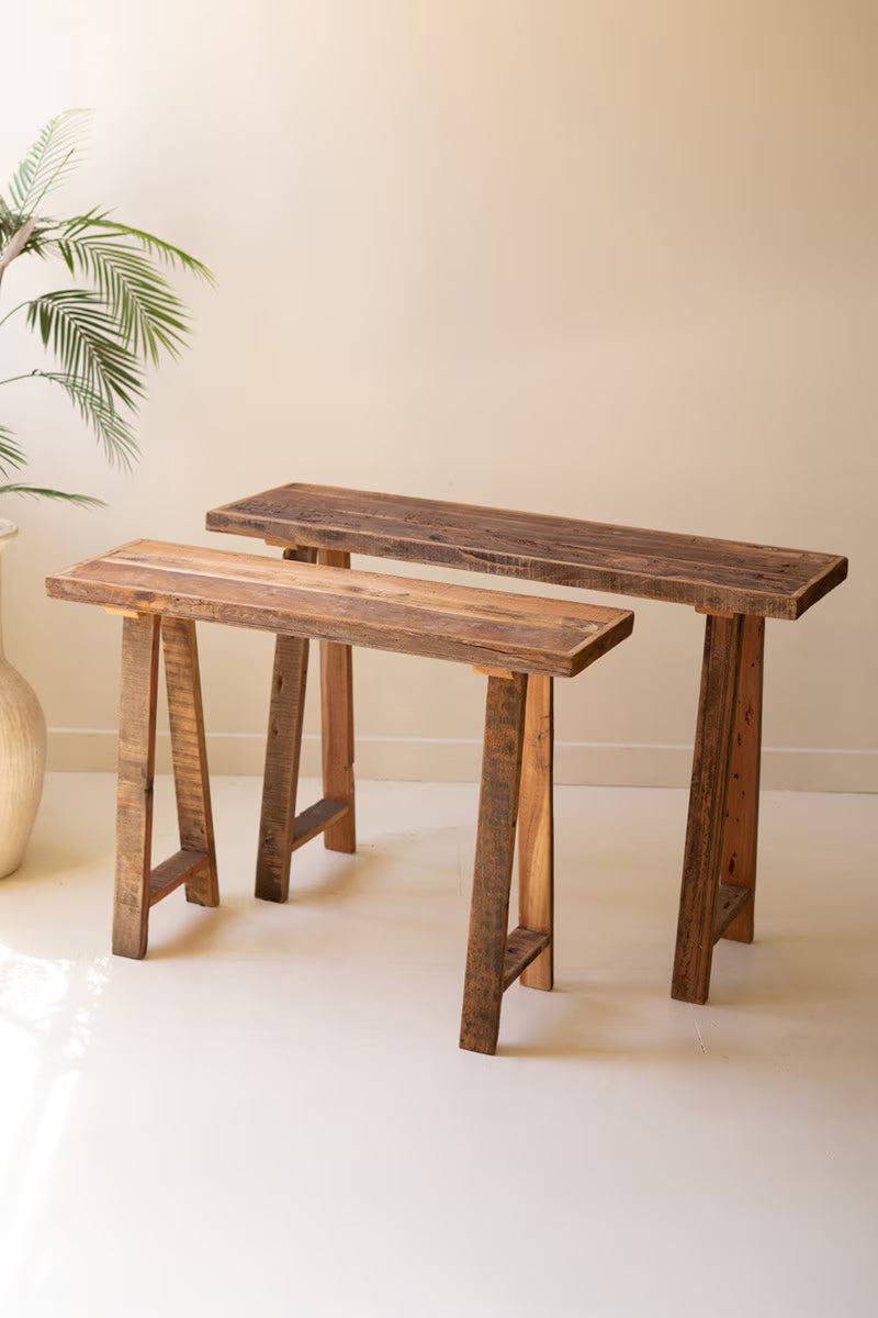 Recycled Wood Consoles