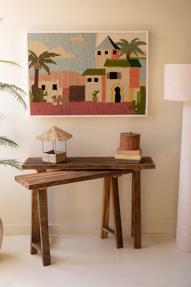 Recycled Wood Consoles